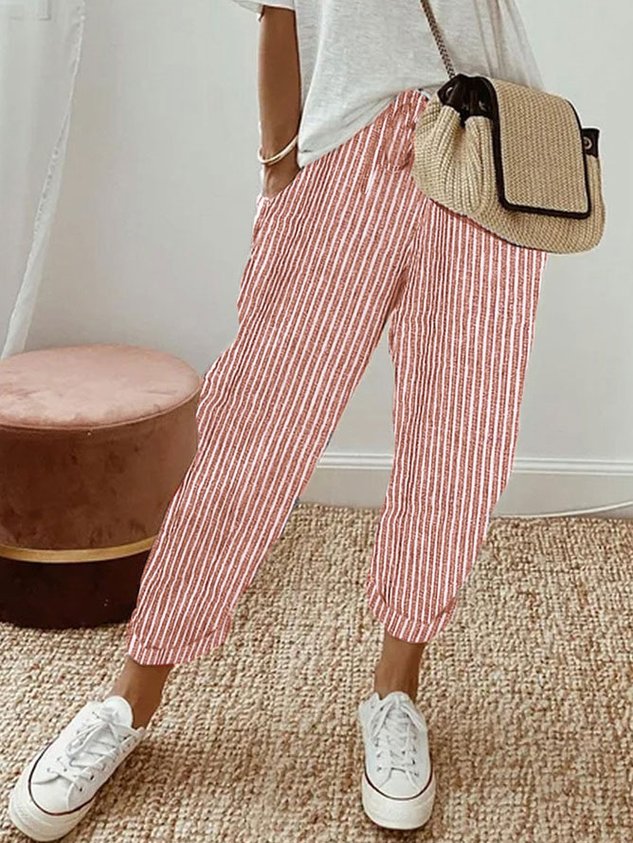 Helga | Pantalon en lin élégant été