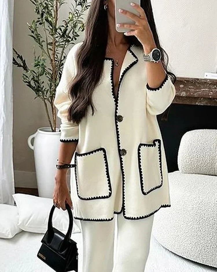 Gilet élégant pour femme avec boutons