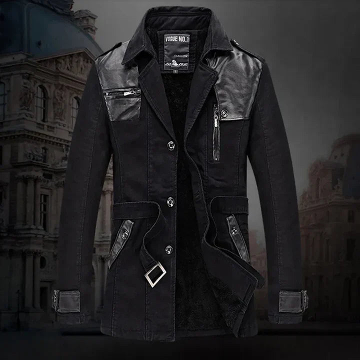 Eleganter Trench-coat Homme long