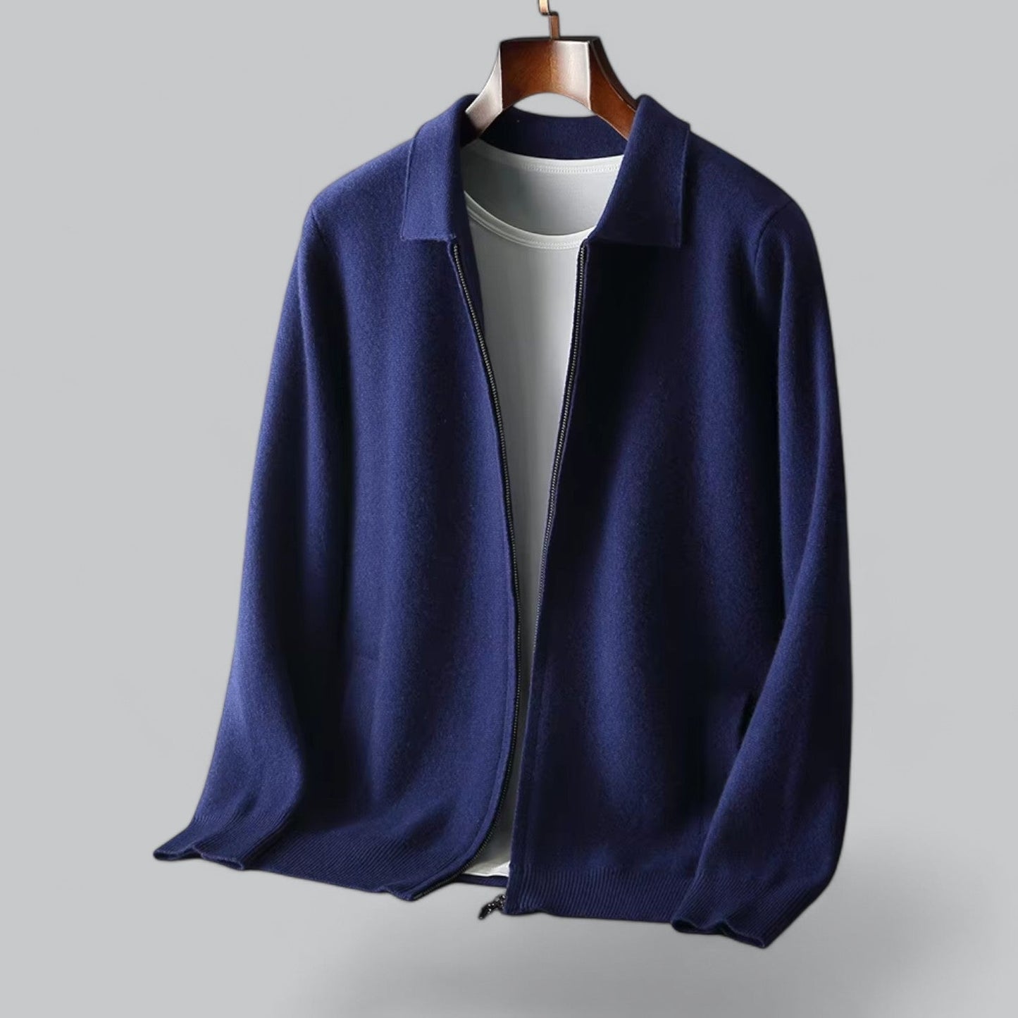 Veste zippée pratique pour homme