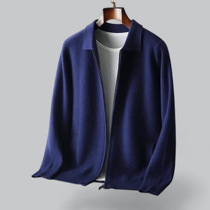 Veste zippée pratique pour homme