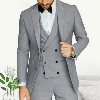 Costume 3 pièces sur mesure élégant pour homme