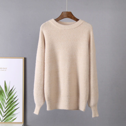 Pull en cachemire doux de qualité luxueuse