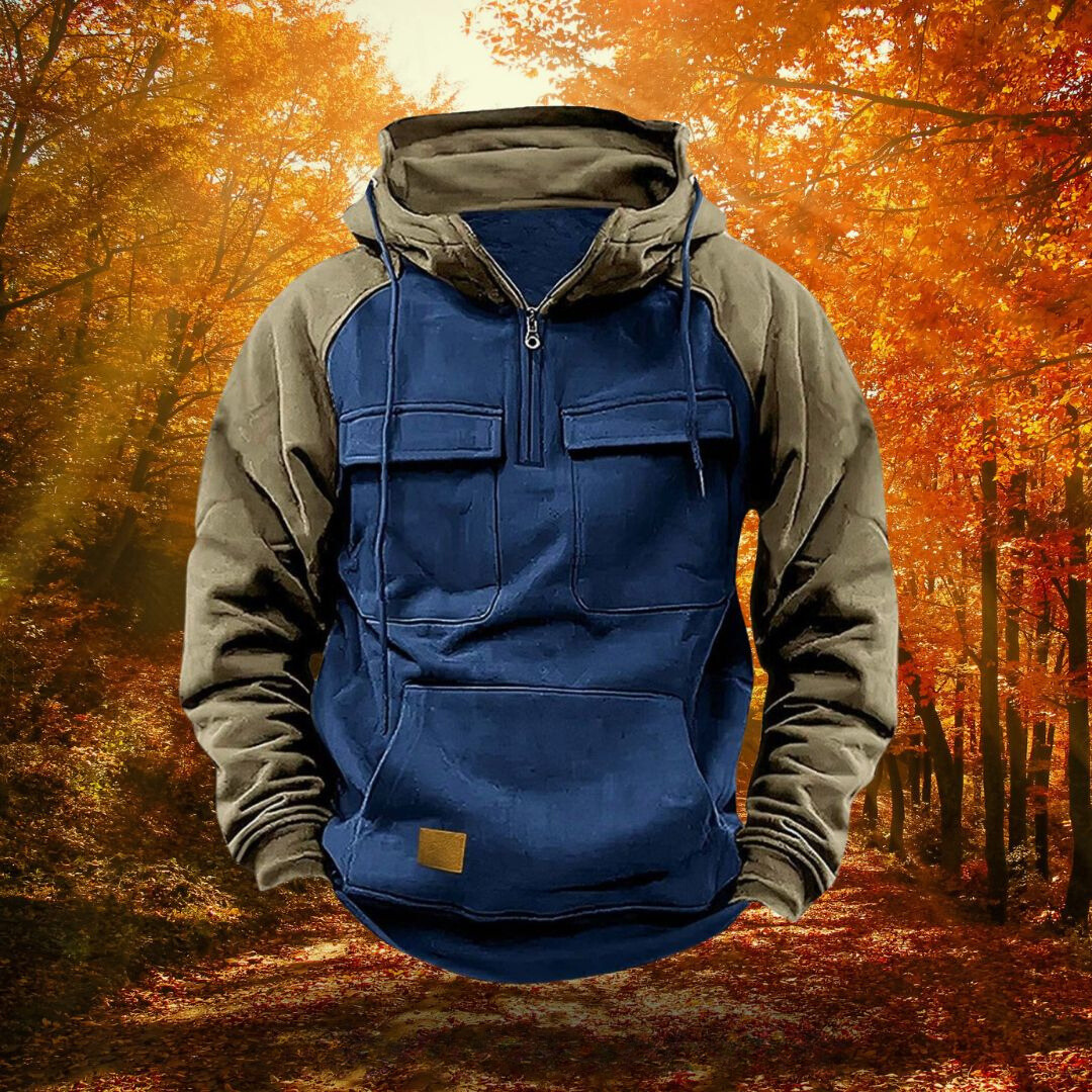 Hoodie de randonnée écologique pour homme