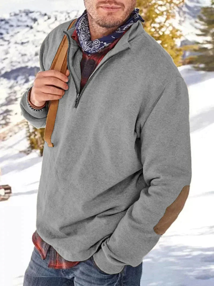 Veste souple homme aspect cuir élégant