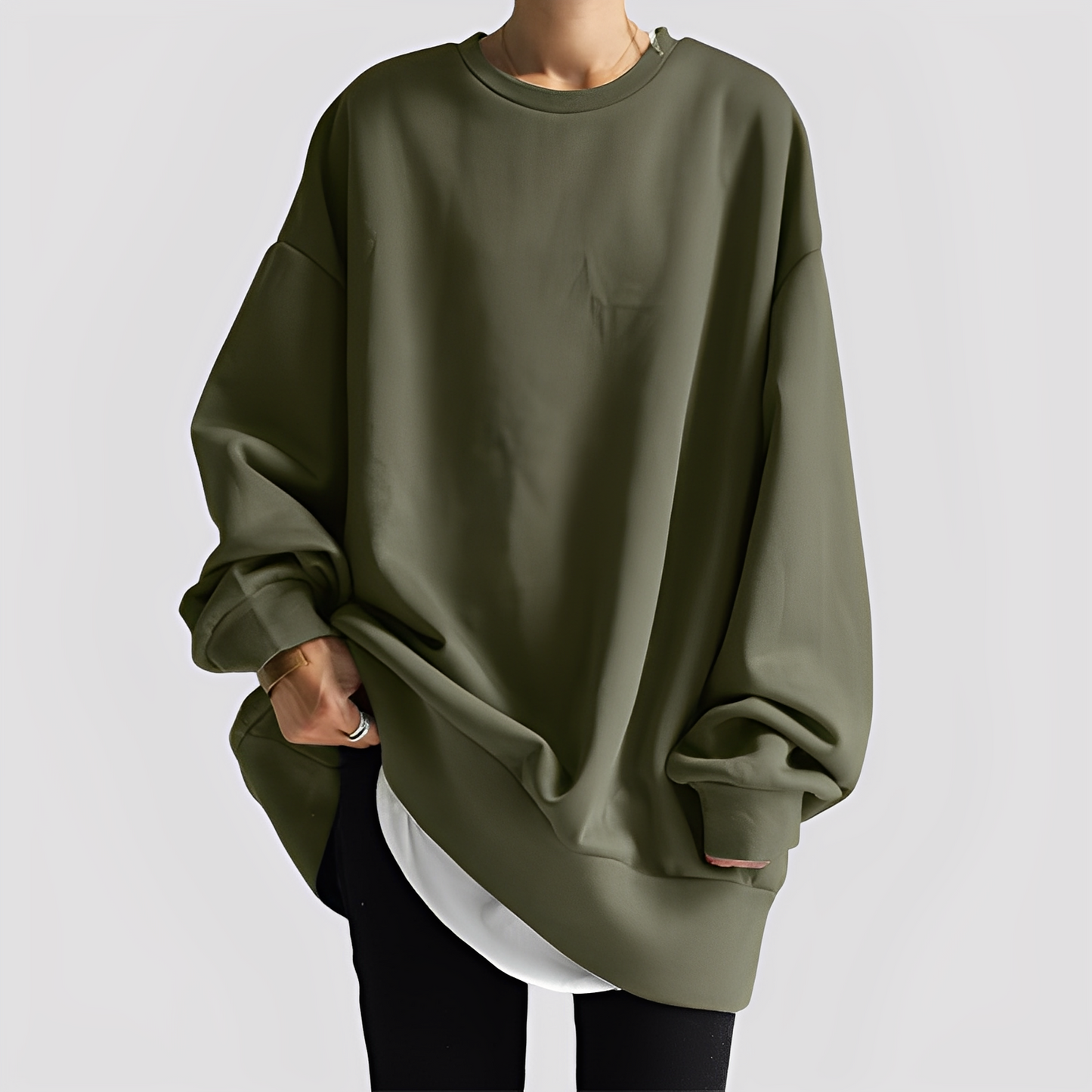 Pull ample moderne et chic pour femme