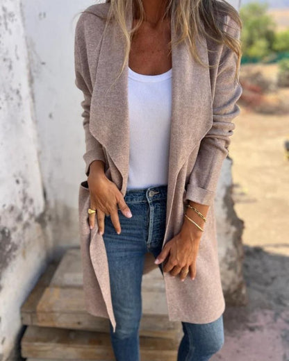 Cardigan oversize décontracté pour femme