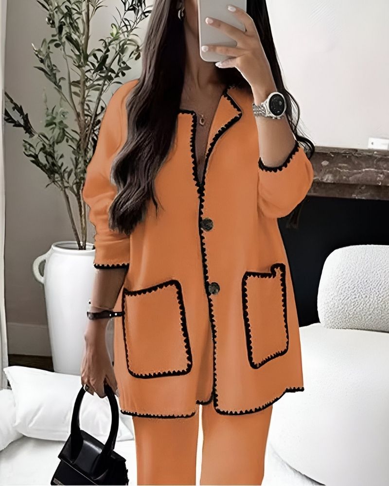 Ensemble deux pièces élégant, chic et stylé