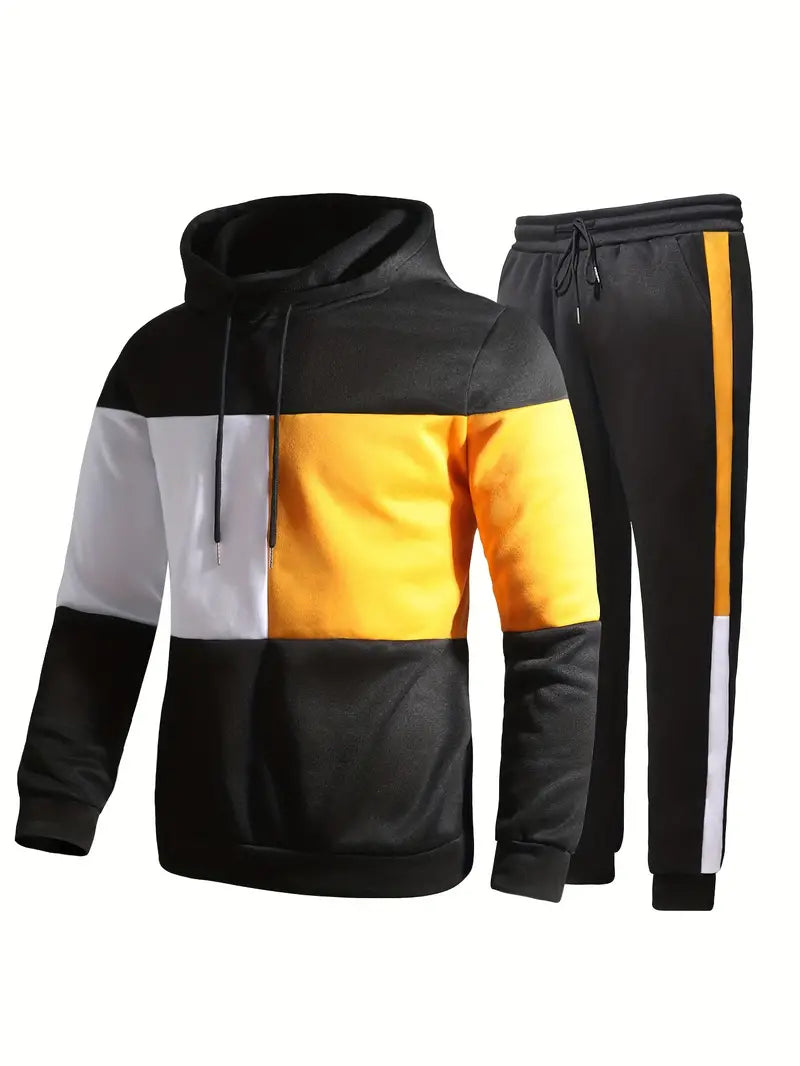 Ensemble sweat à capuche chaud et douillet pour homme