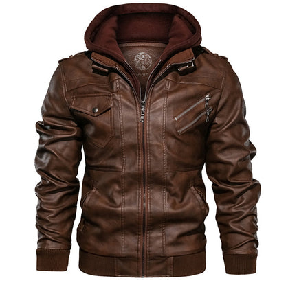 Vulcan Lederjacke Elegant & Vielseitig - IdealeKleiden