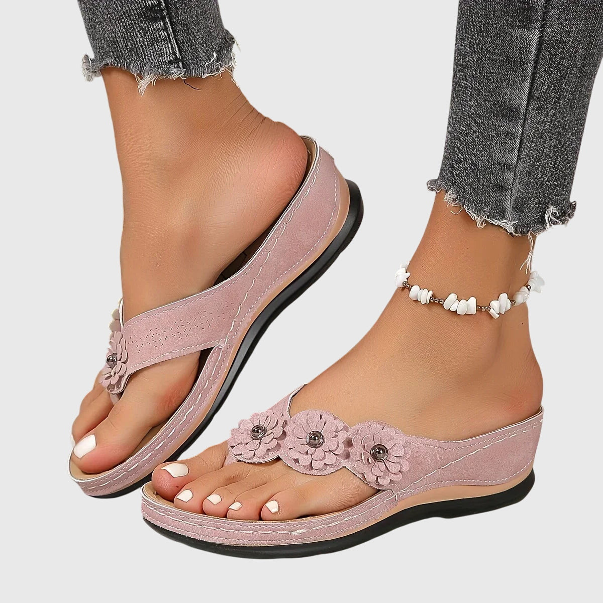 Sandales Femme Confortables À Enfiler