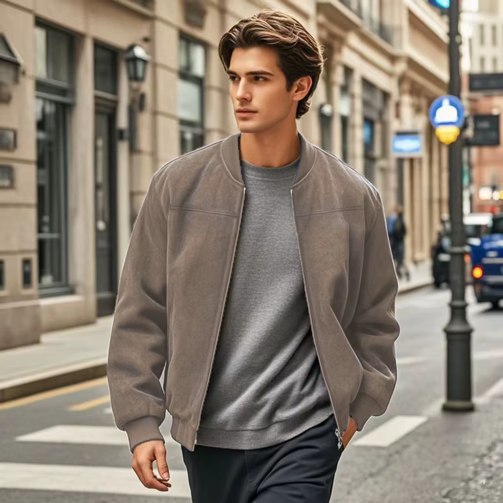 Blouson aviateur homme style moderne
