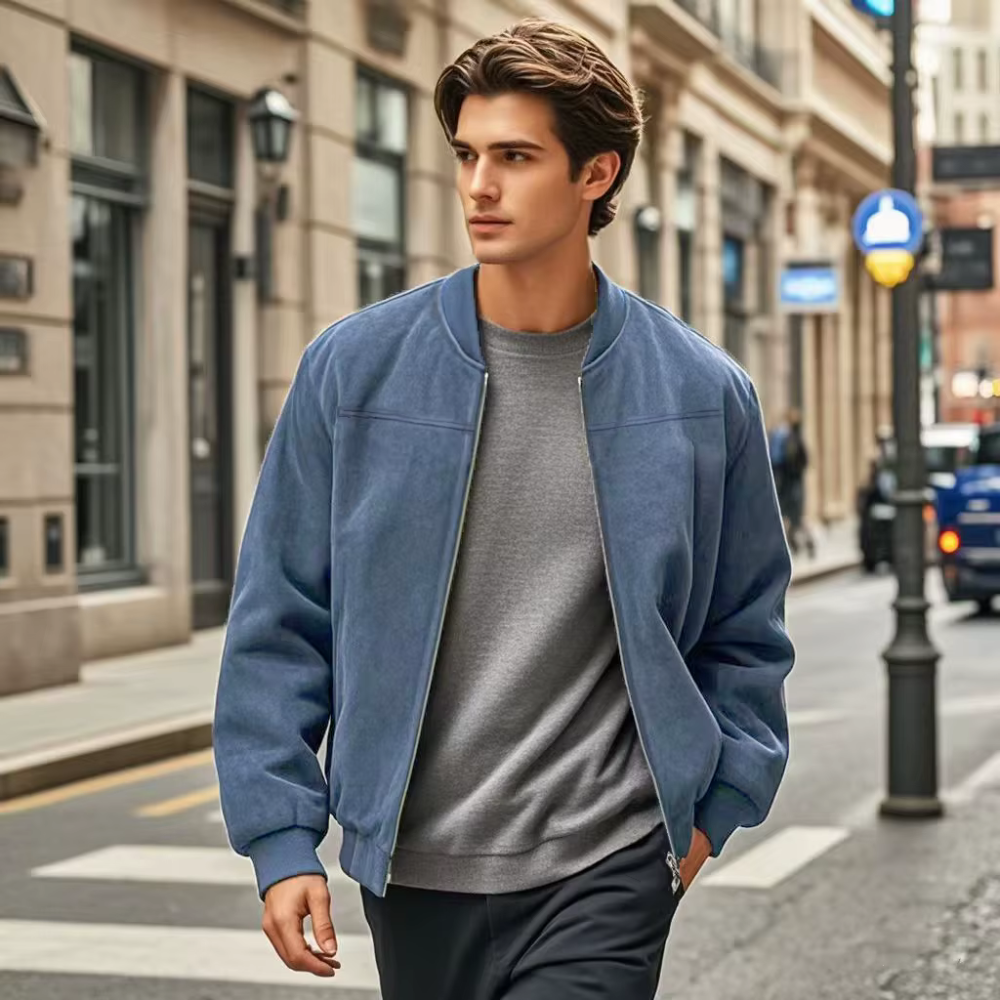 Blouson aviateur homme style moderne