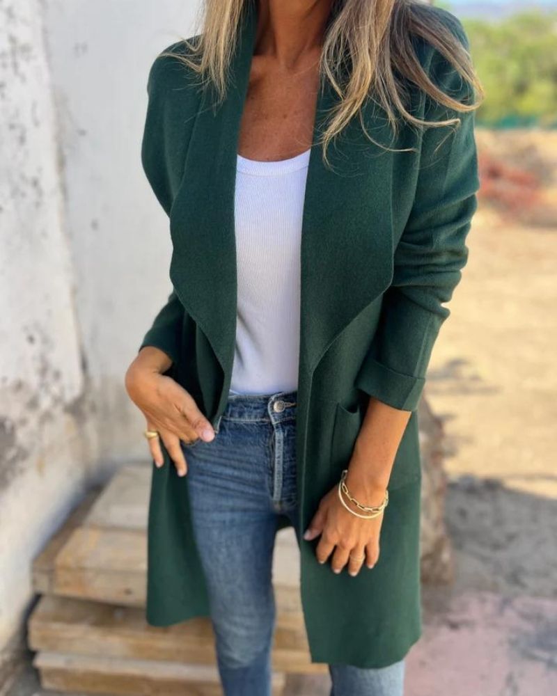 Cardigan oversize décontracté pour femme