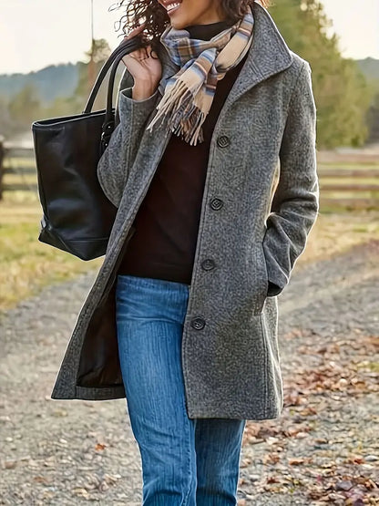 Robe d'hiver chaude | Manteau double face pour femme