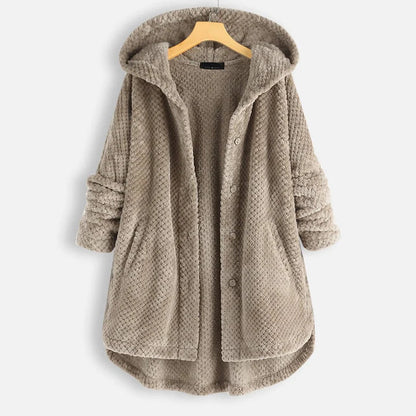 Veste polaire femme chaude hivernale