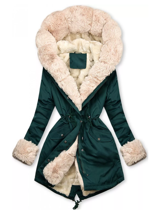 Veste d'hiver rembourrée Doublure polaire douce