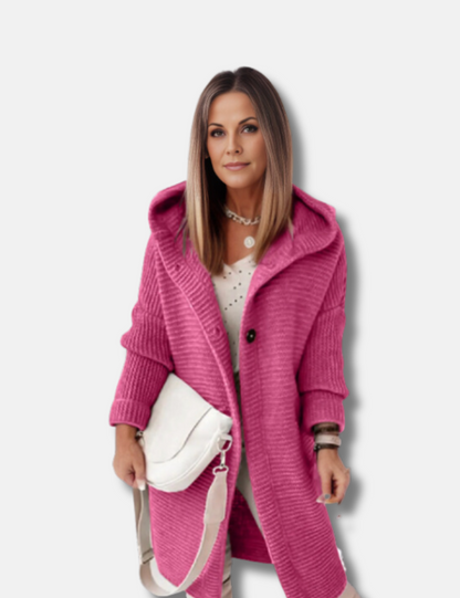 Gilet femme stylé avec capuche