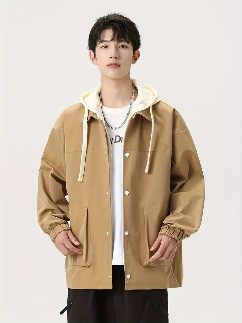 Veste Homme Imperméable Élégante