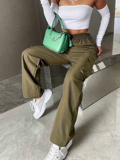 Isabella - Mode Cargohose Frauen - IdealeKleiden