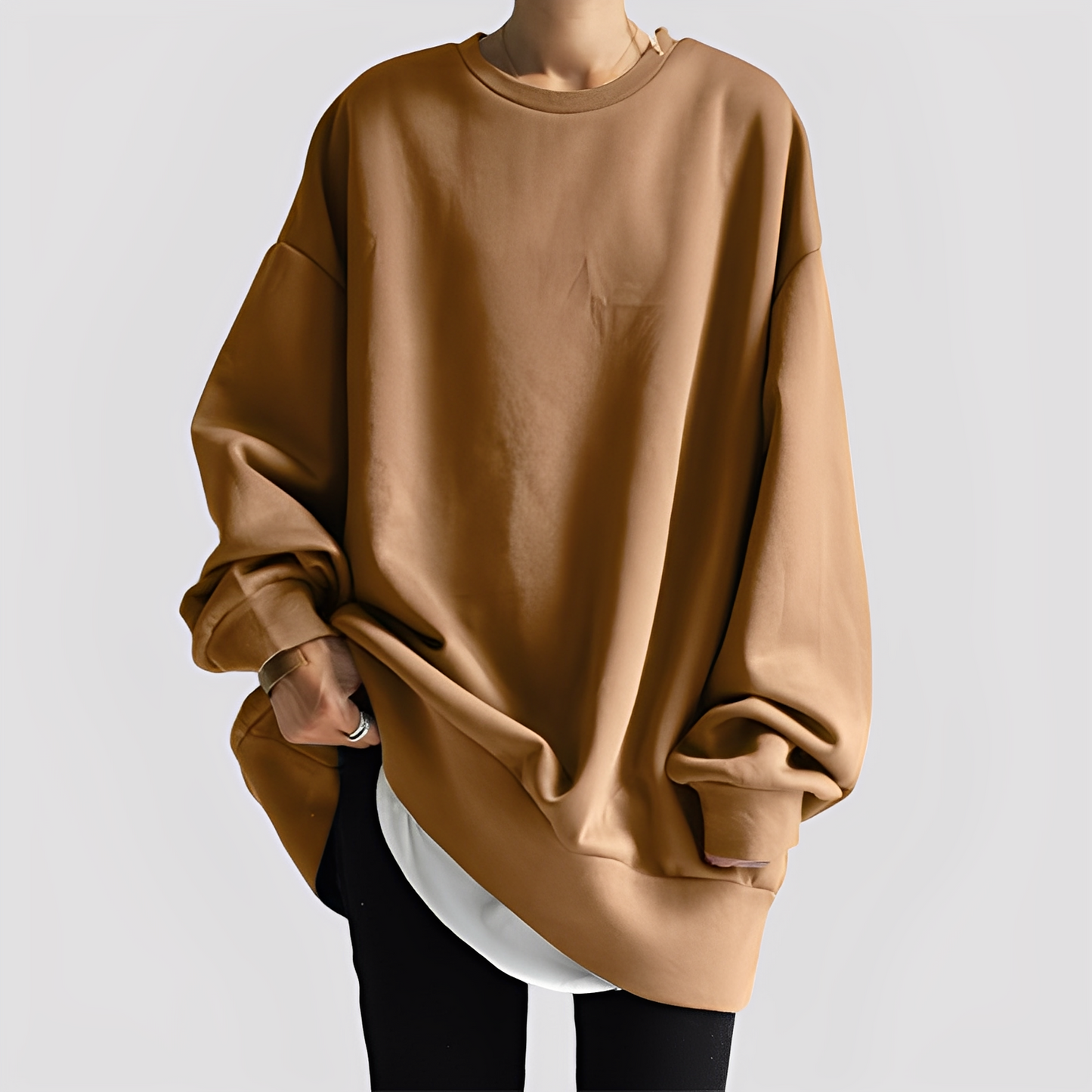 Pull ample moderne et chic pour femme