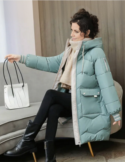 Doudoune chaude isolante pour femme