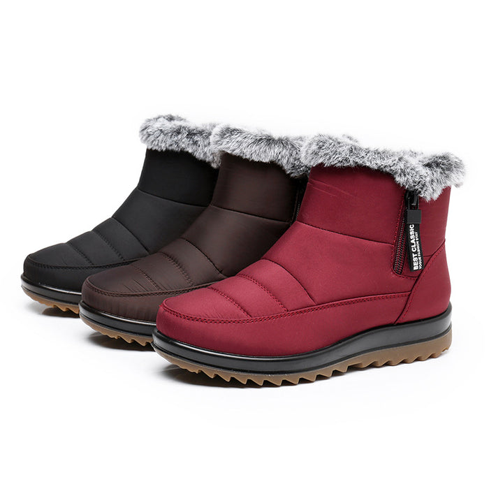 Damen Winterstiefel Wasserdicht Warm - IdealeKleiden