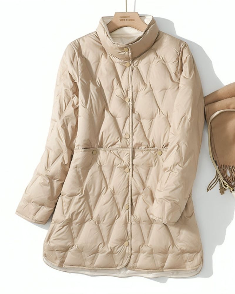 Manteau d'hiver élégant pour femme moderne
