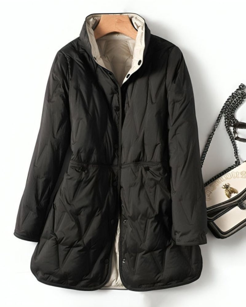 Manteau d'hiver élégant pour femme moderne