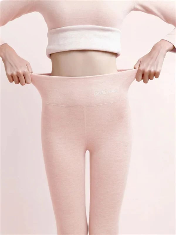 Legging d'hiver polaire pour femme - Chaud et ajusté