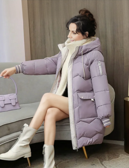 Doudoune chaude isolante pour femme
