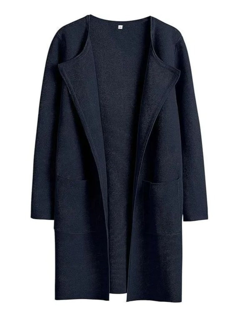 Manteau élégant pour femme style revers