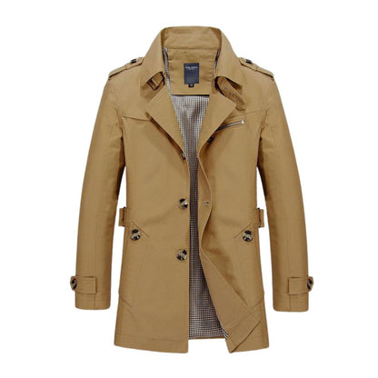 Manteau Homme Coupe-Vent Imperméable Extérieur