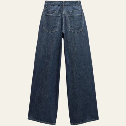 Jeans Femme Ample Confortable Coupe Relaxed