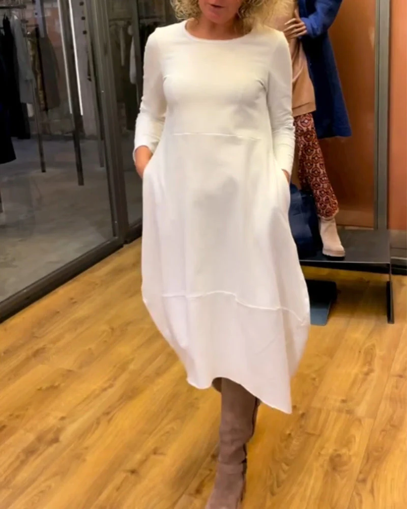Robe d'été pratique avec poches