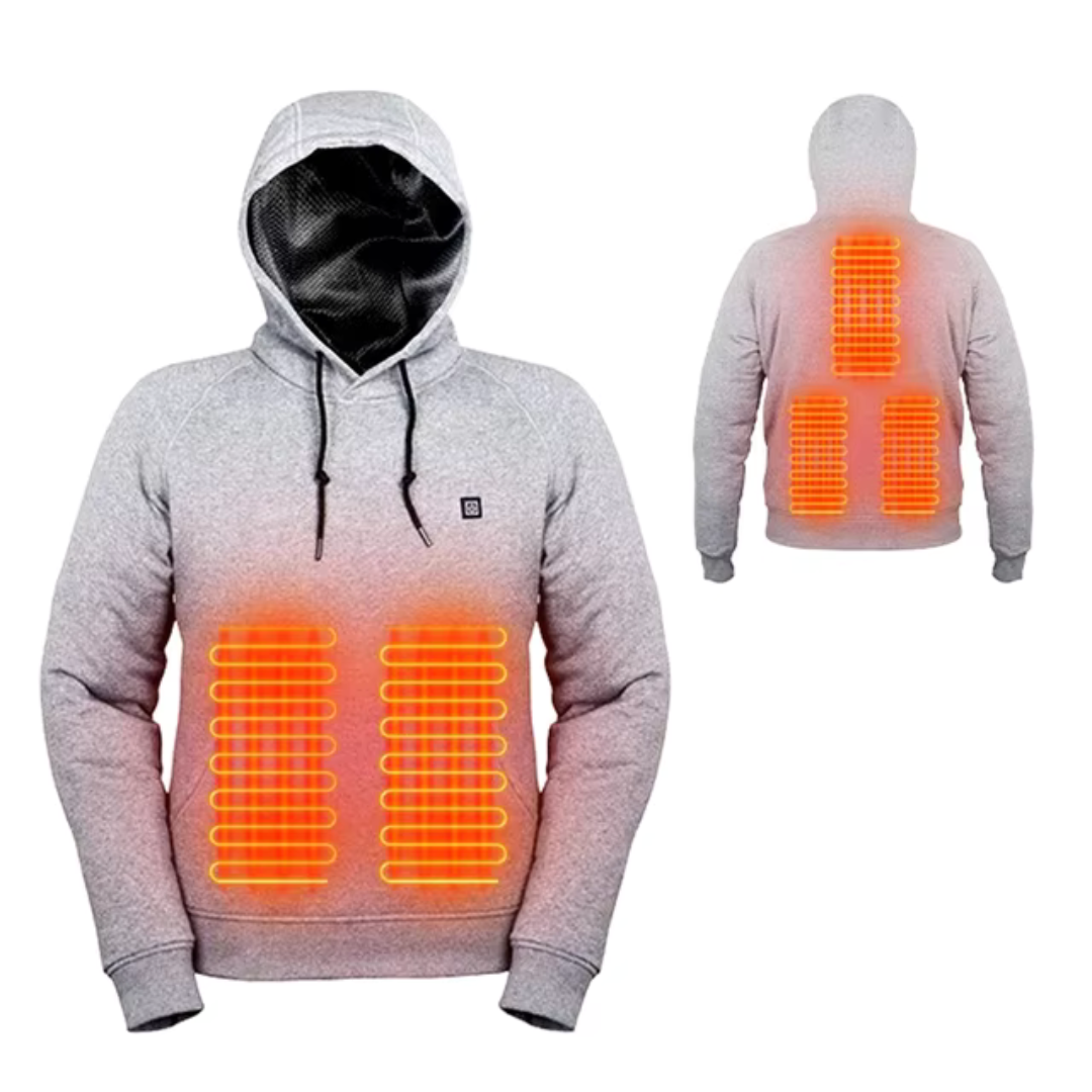 Sweat à capuche USB élégant pour l'hiver