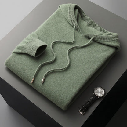 Pull en cachemire à capuche printemps moderne