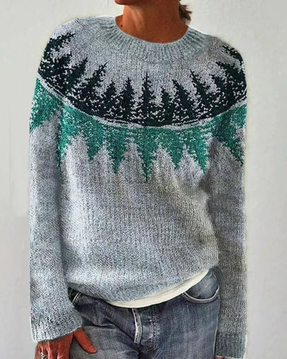 Pull en maille élégant Intemporel Classique