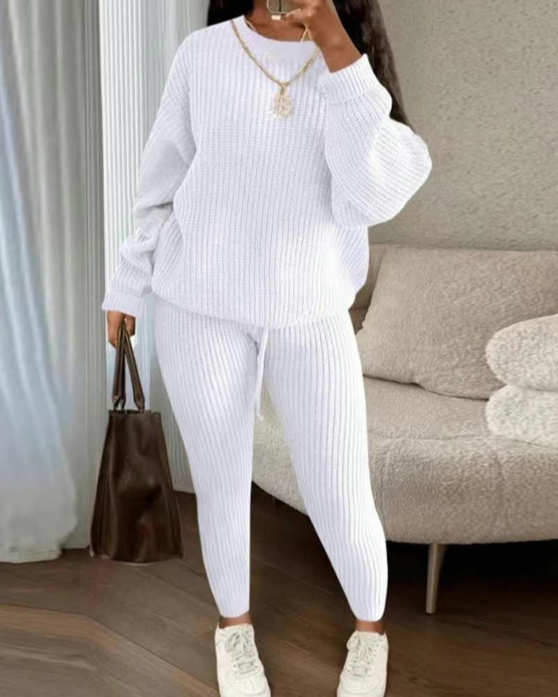 Ensemble confortable de loungewear 2 pièces pour femme