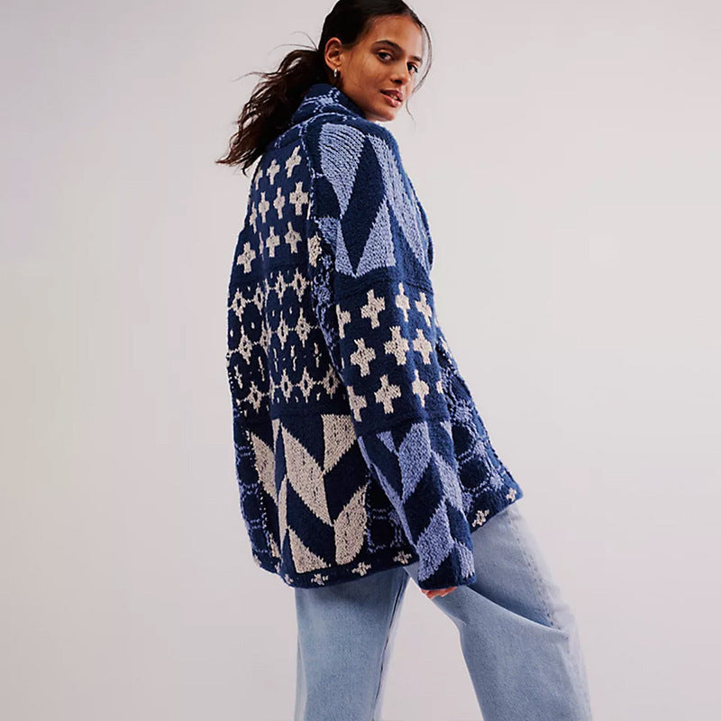 Veste élégante pour femme avec motifs tendance