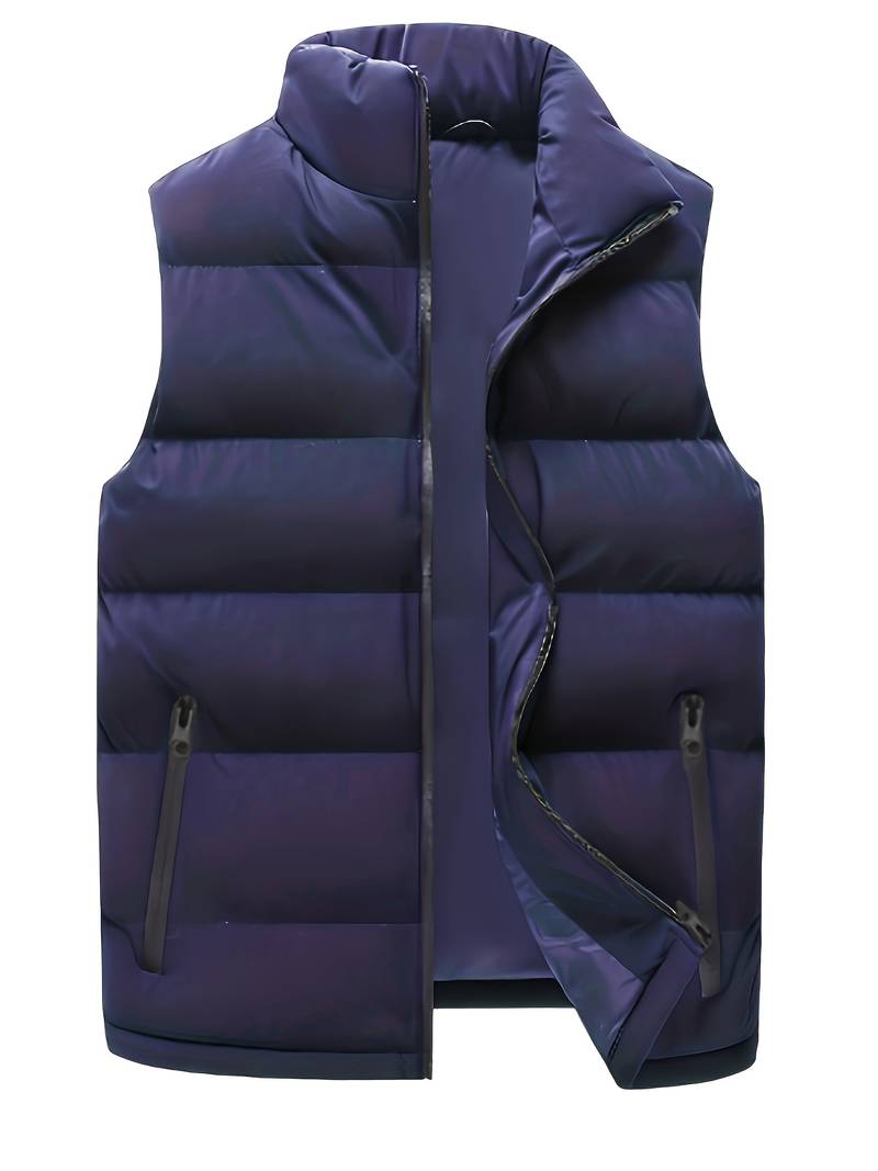 Gilet matelassé d'hiver pour homme chaud et isolé