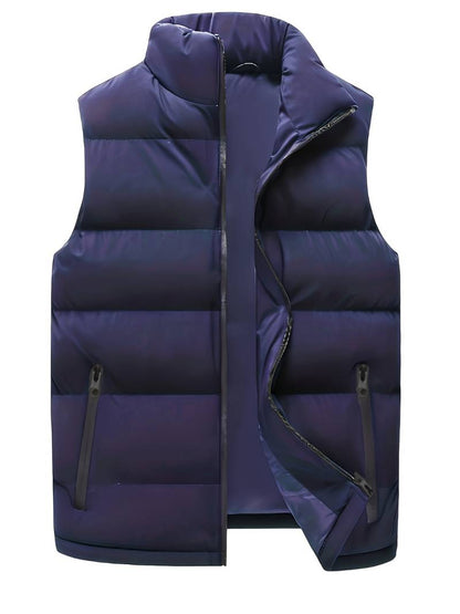 Gilet matelassé d'hiver pour homme chaud et isolé