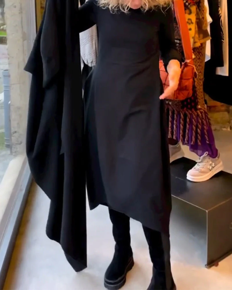 Praktisches Sommerkleid Mit Taschen - IdealeKleiden