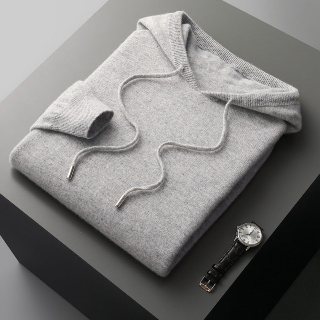 Pull en cachemire à capuche printemps moderne