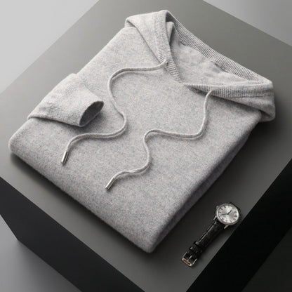 Pull en cachemire à capuche printemps moderne