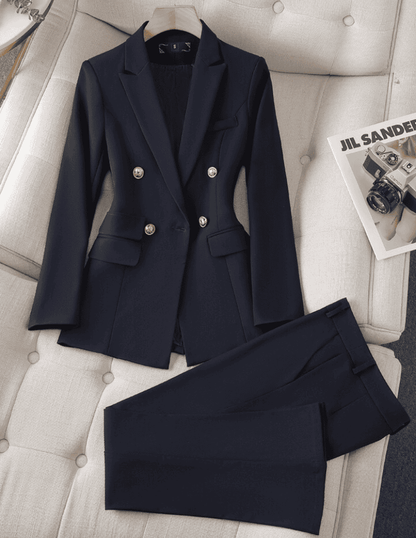 Ensemble chic deux pièces élégant pour femme - Robe de soirée