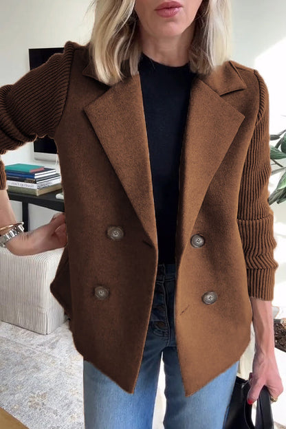 Blazer chic coupe décontractée