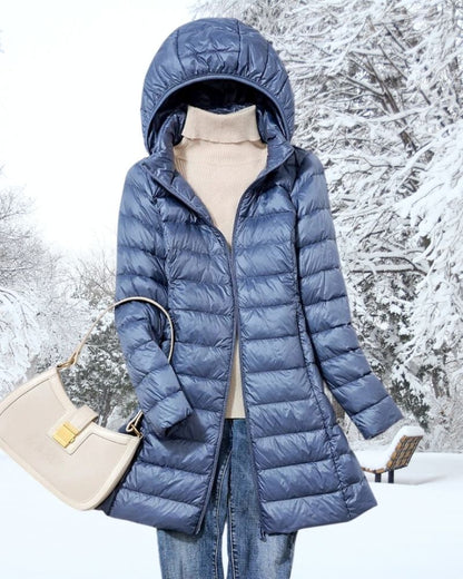 Doudoune chaude imperméable pour femme