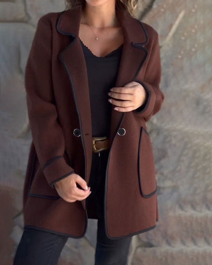 Veste décontractée colorée pour femme