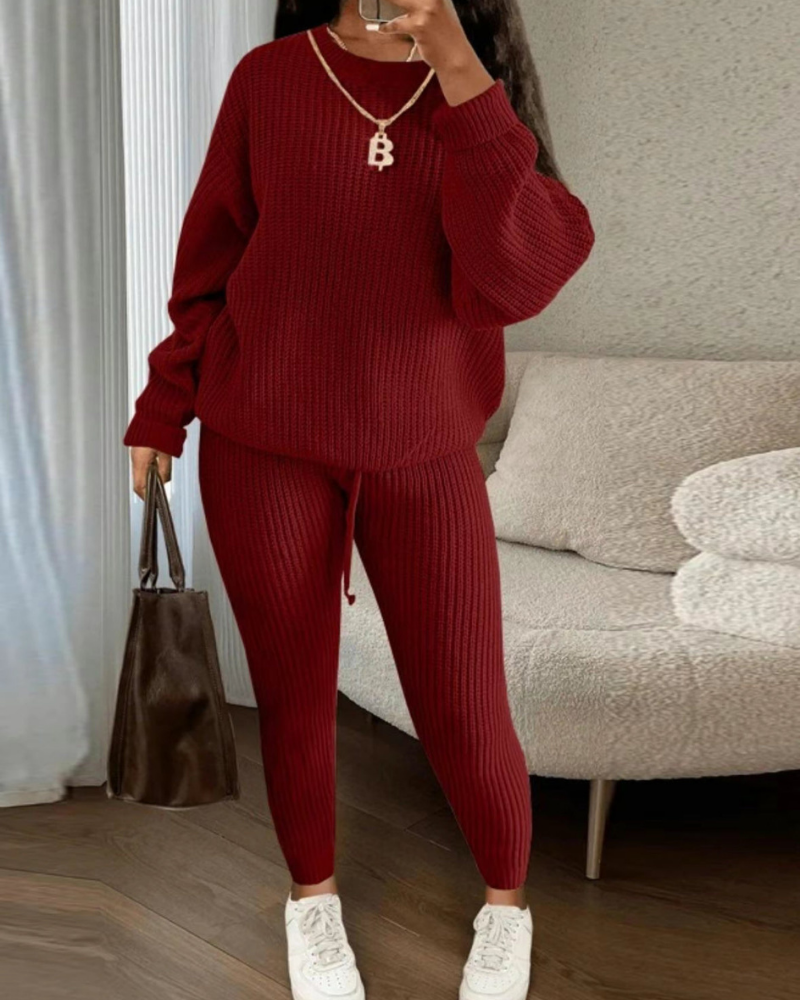 Ensemble confortable de loungewear 2 pièces pour femme